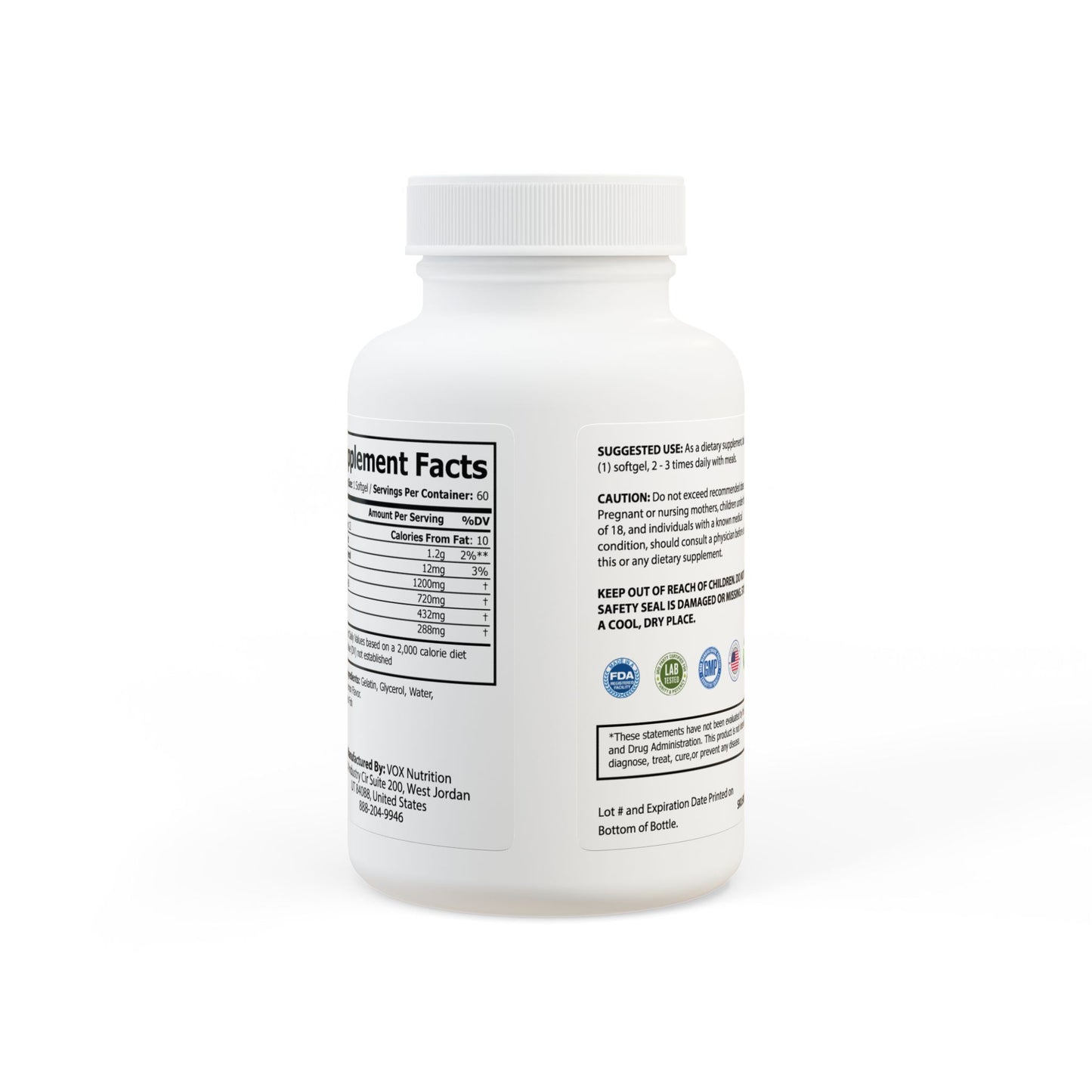 REBRANDs OMEGA 3 FISH OILS