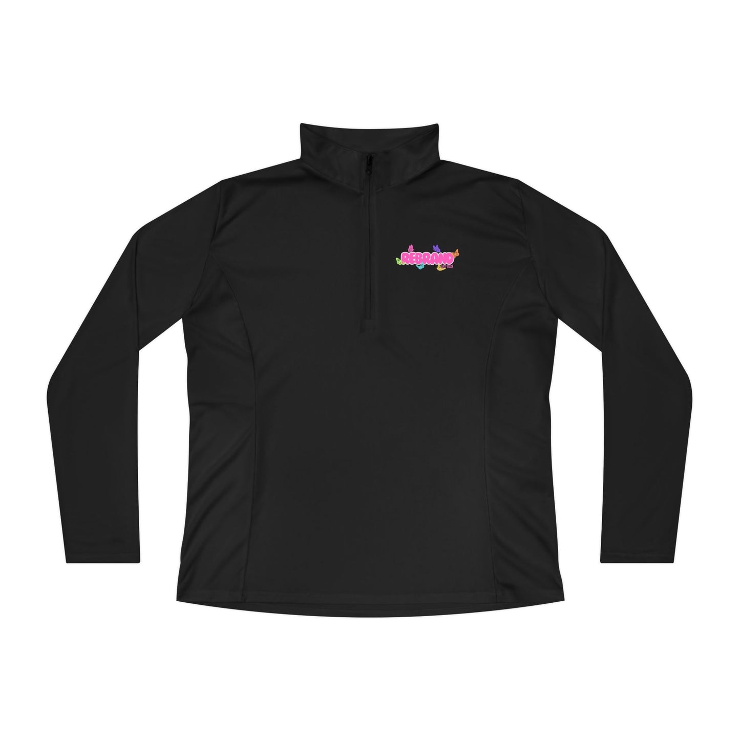SUNSET PINK QUARTER-ZIP