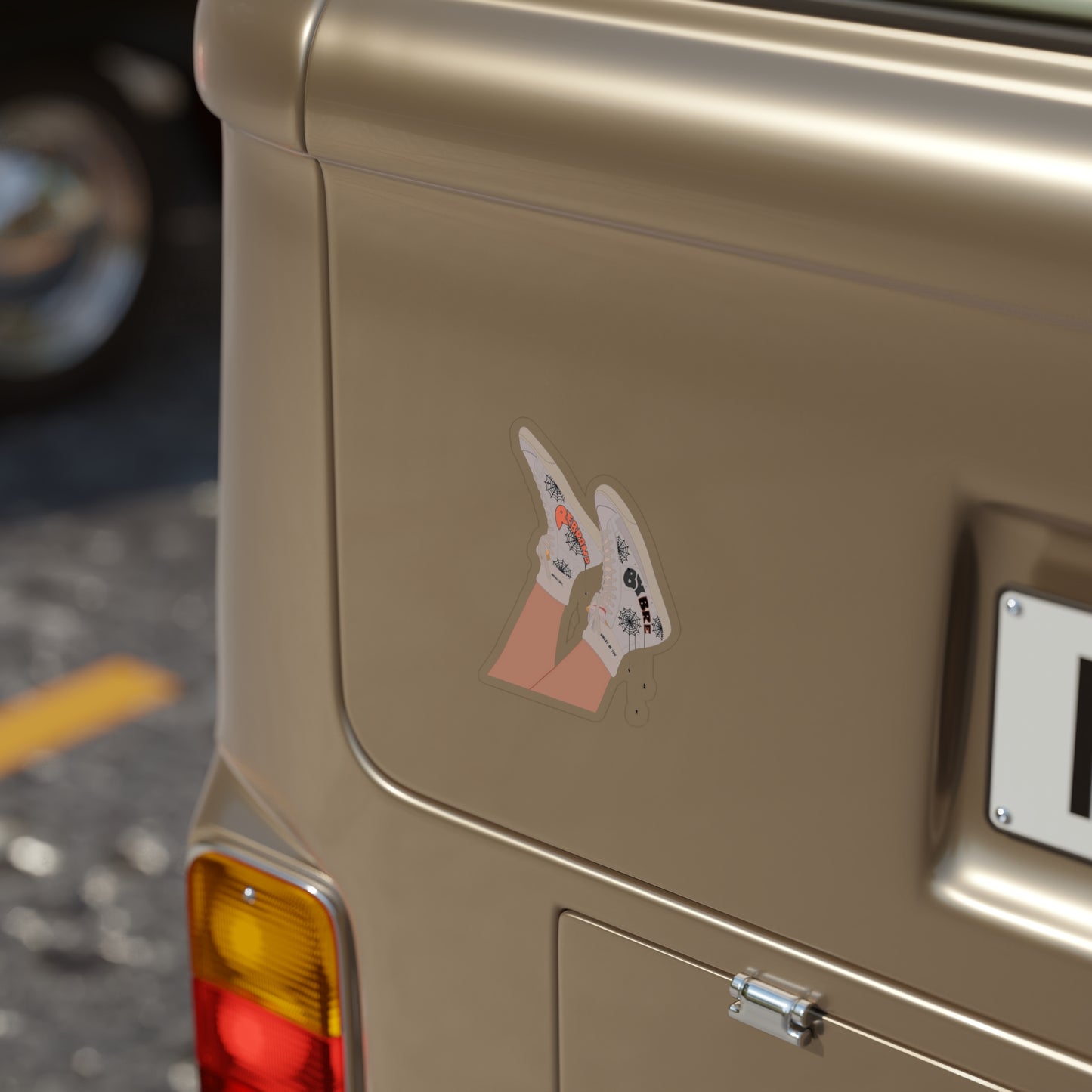 WEBBED STICKER | TRANSPARENT