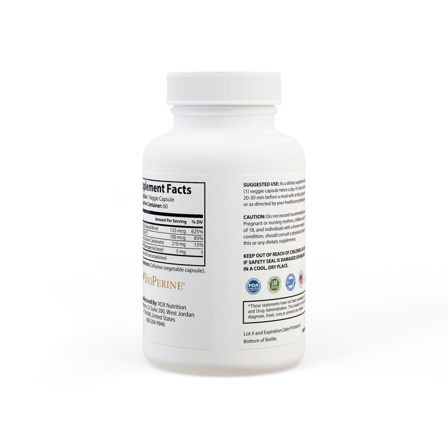 REBRANDs VITAMIN K2 + D3