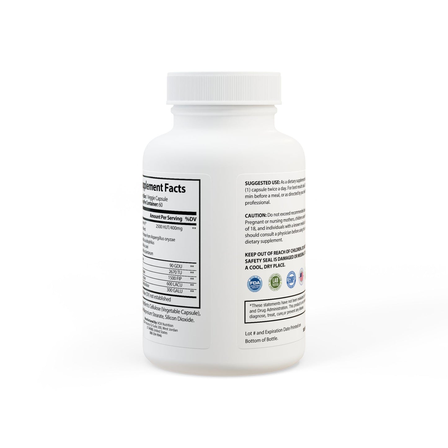 REBRANDs DIGESTIVE ENZYMES