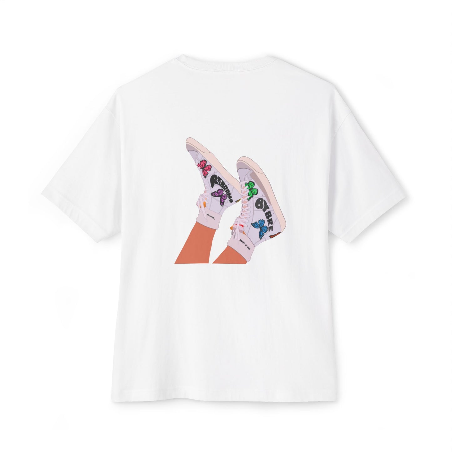 APRICOT BOXY TEE