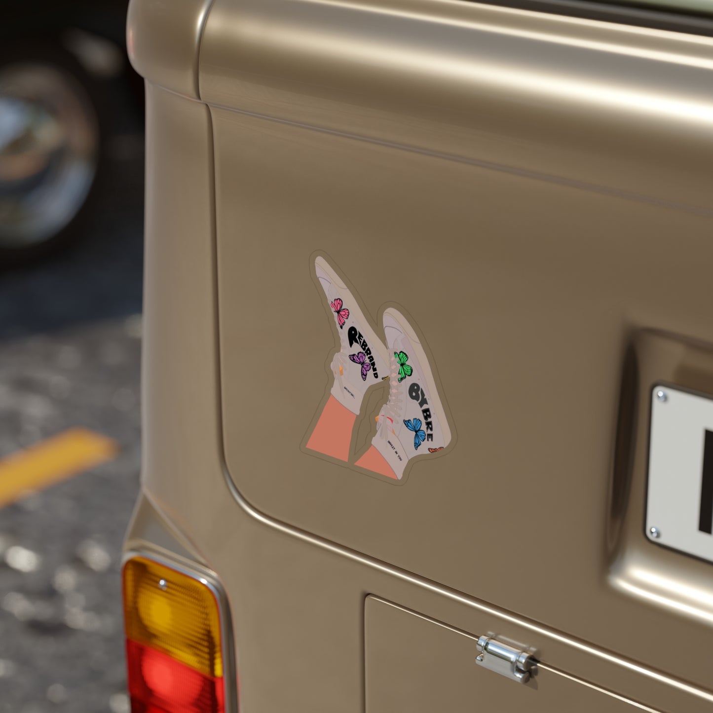 TRANSPARENT LOGO STICKER
