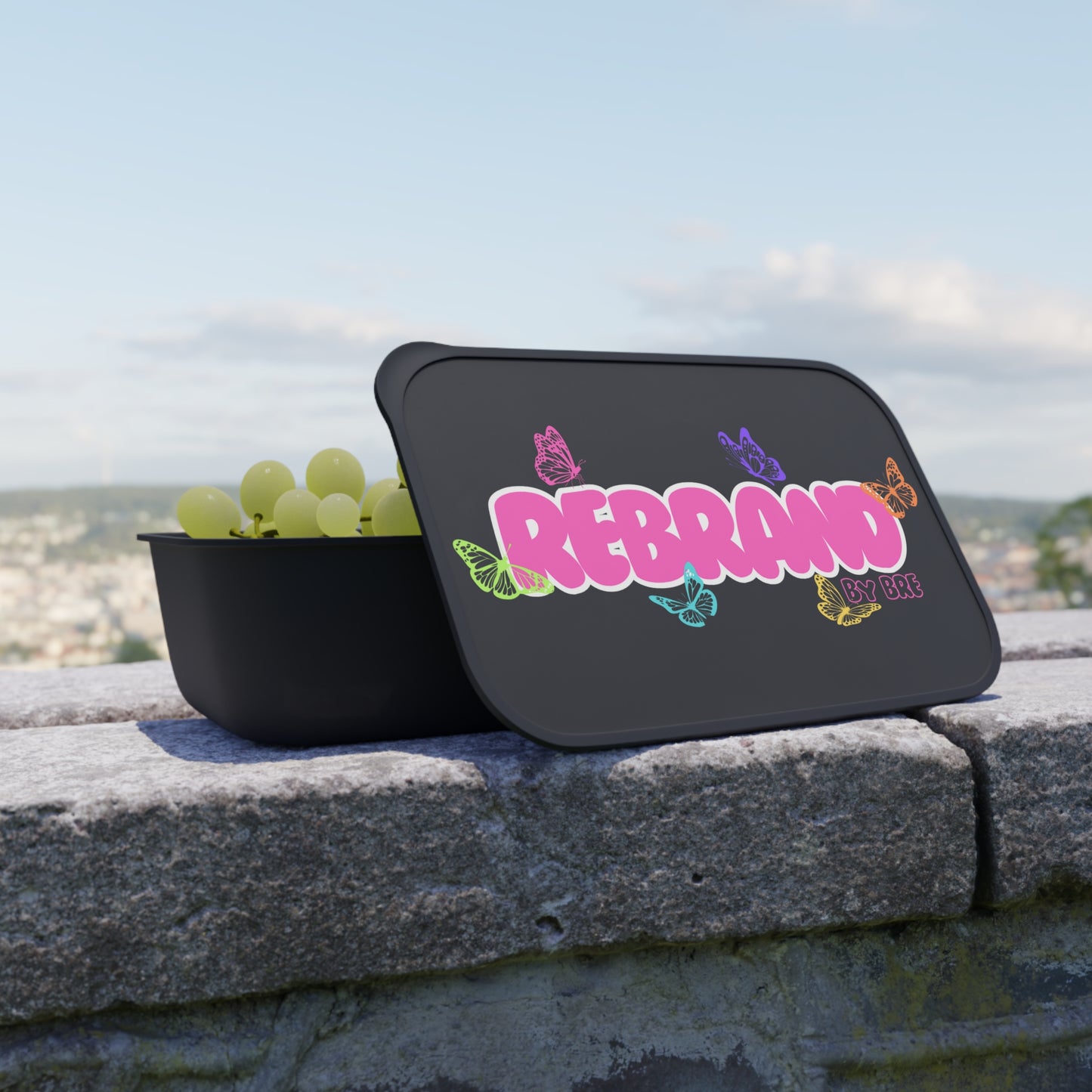 REBRANDs BENTO BOX w/ UTENSILS