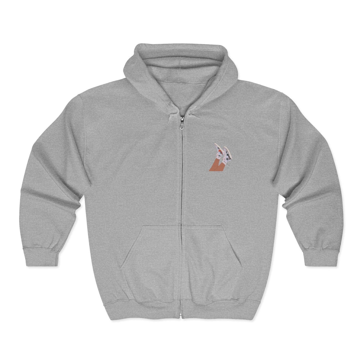 GRAVEYARD ZIP UP