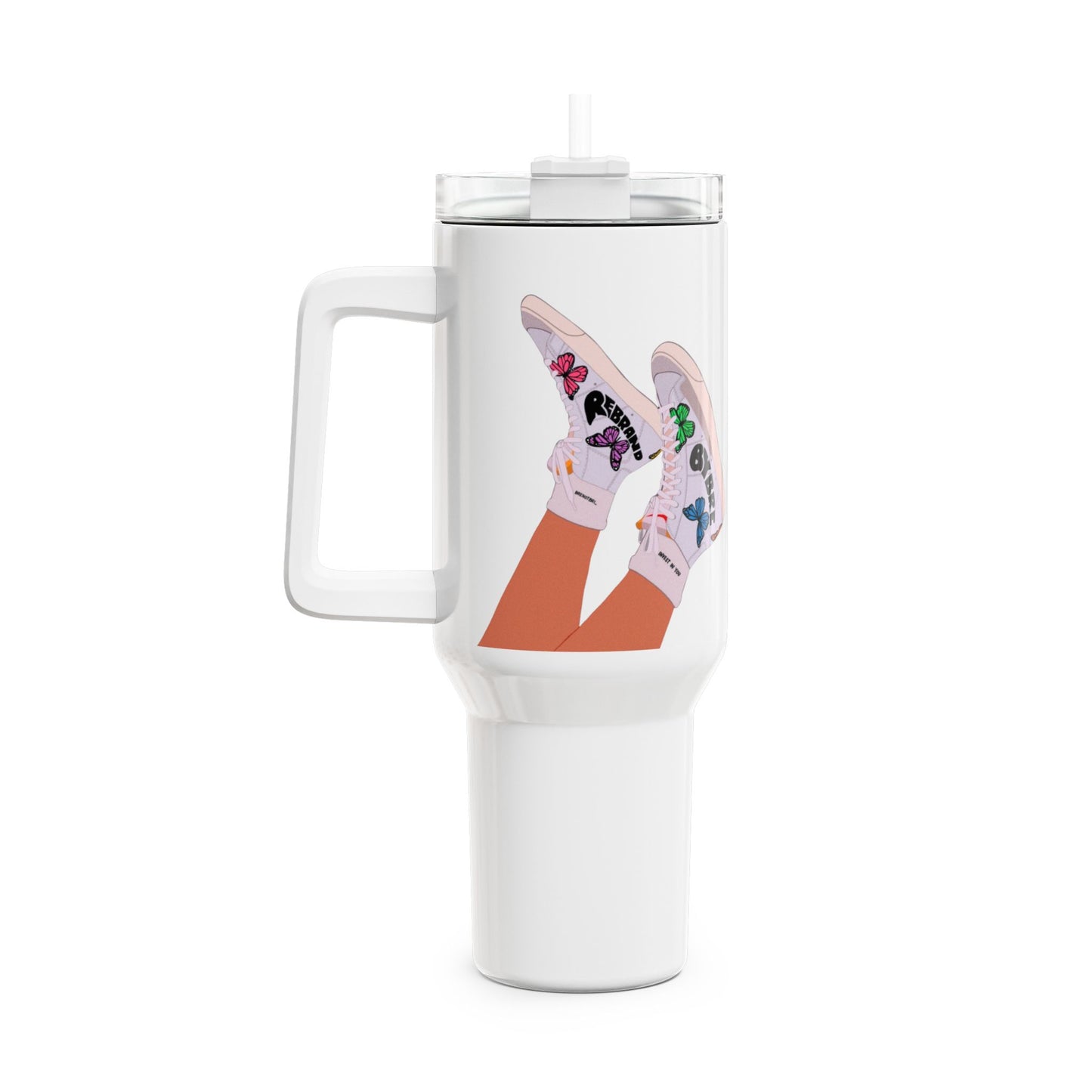 PINK REBRAND TUMBLER | 40oz
