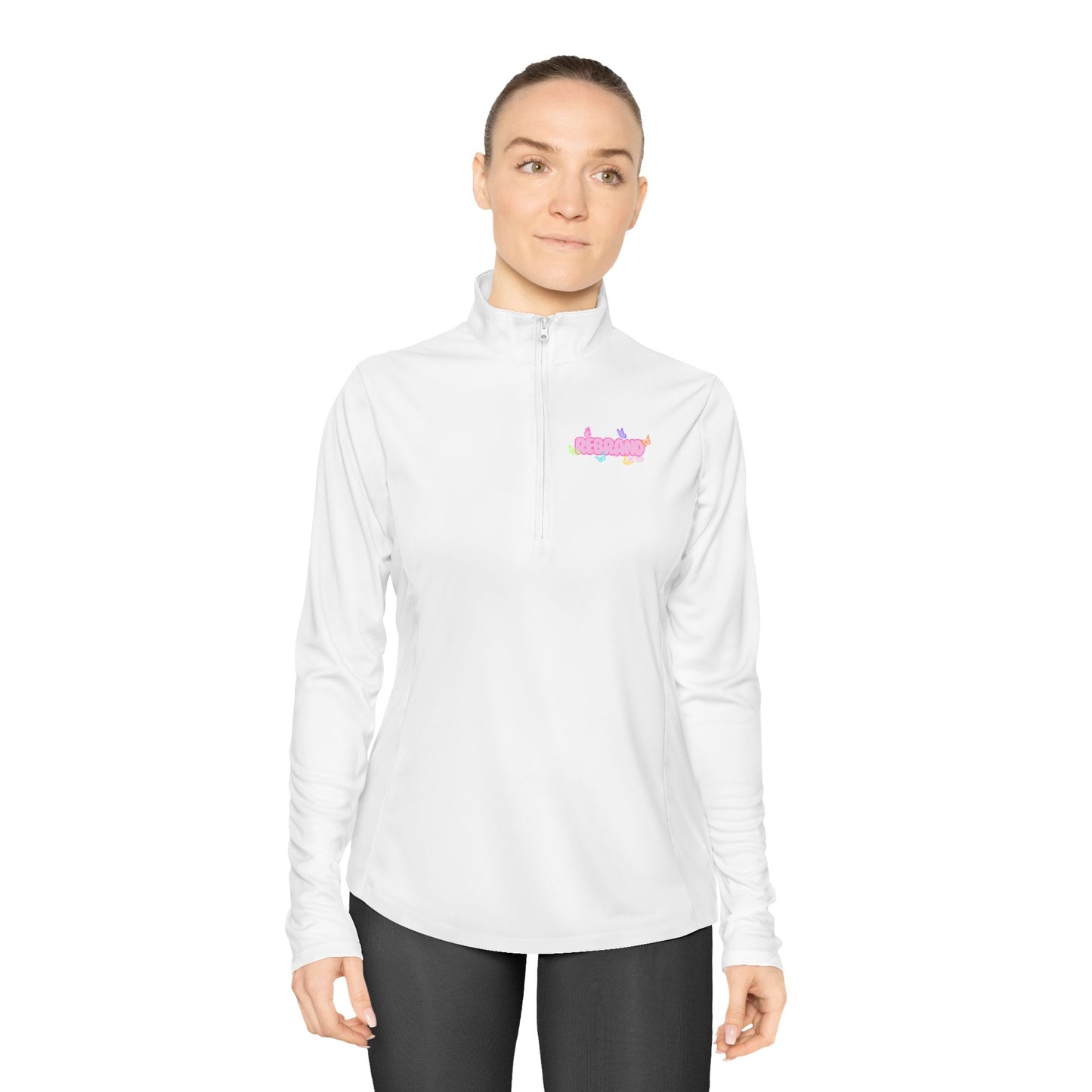 PULSE PINK QUARTER-ZIP