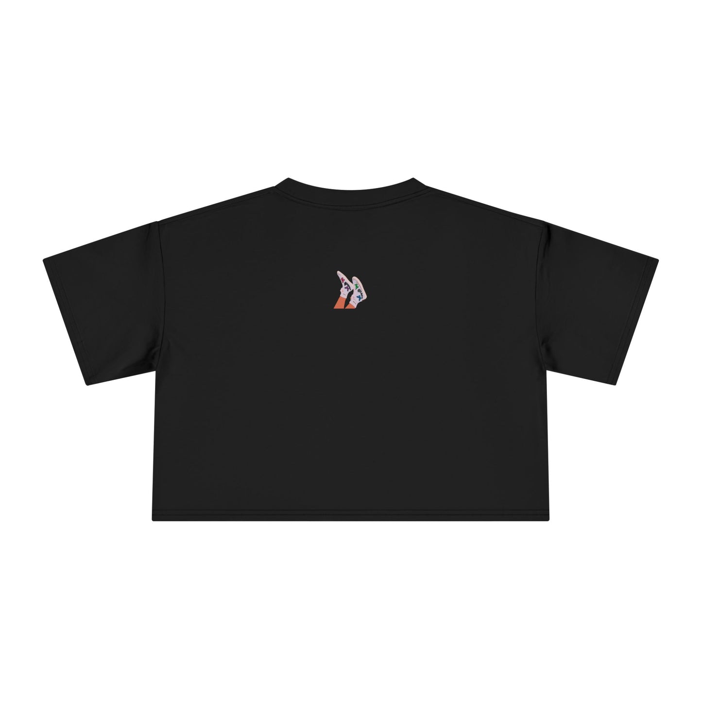INVEST CROPPED TEE
