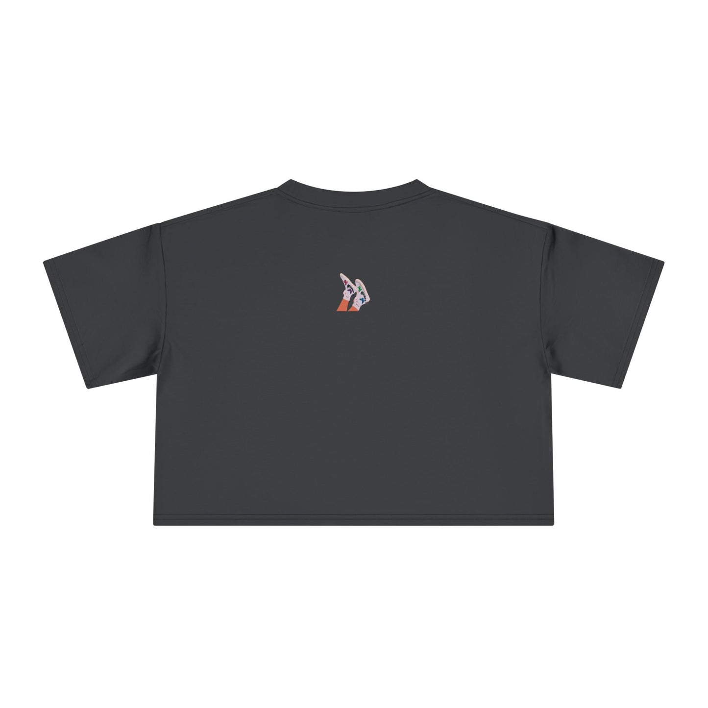 INVEST CROPPED TEE