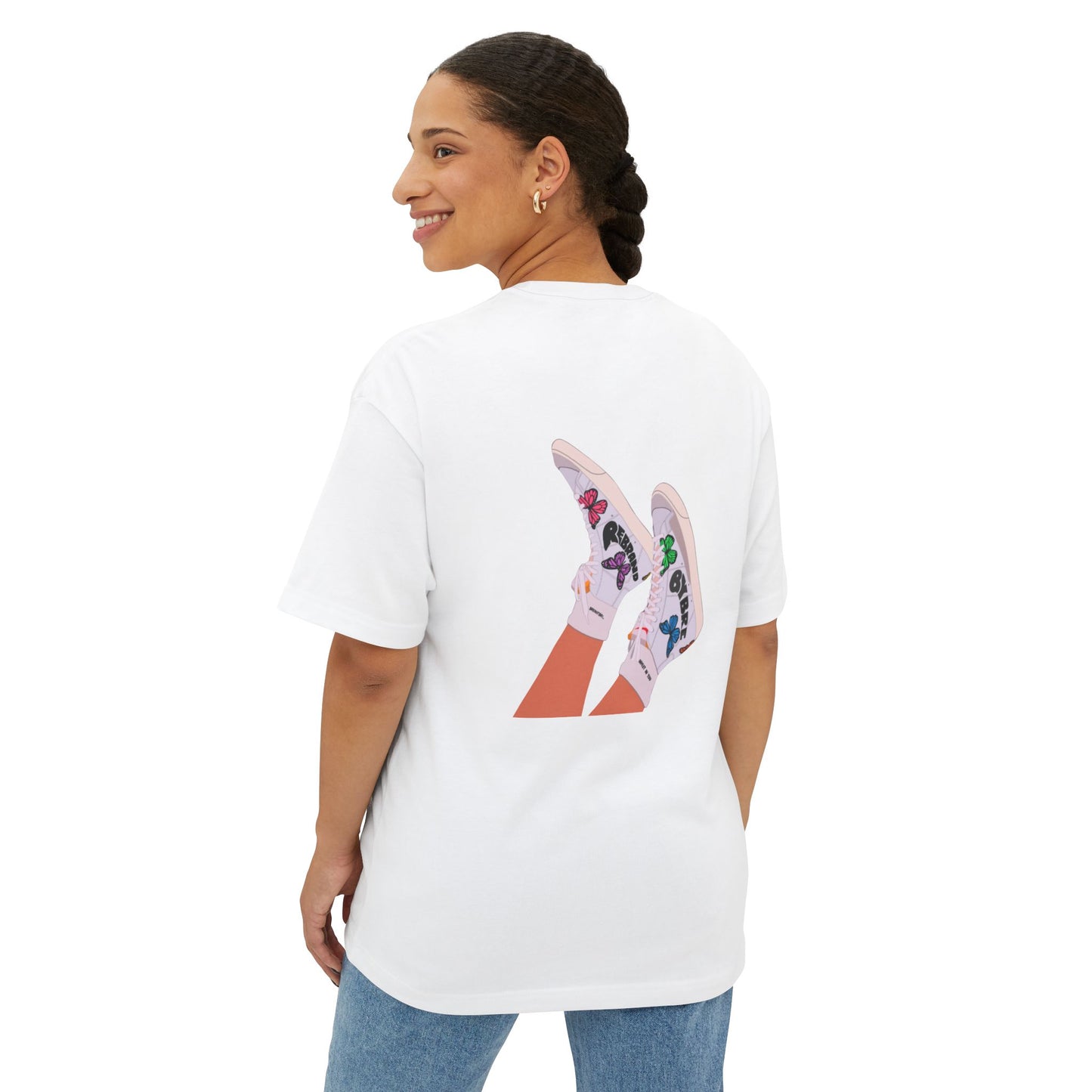 APRICOT BOXY TEE