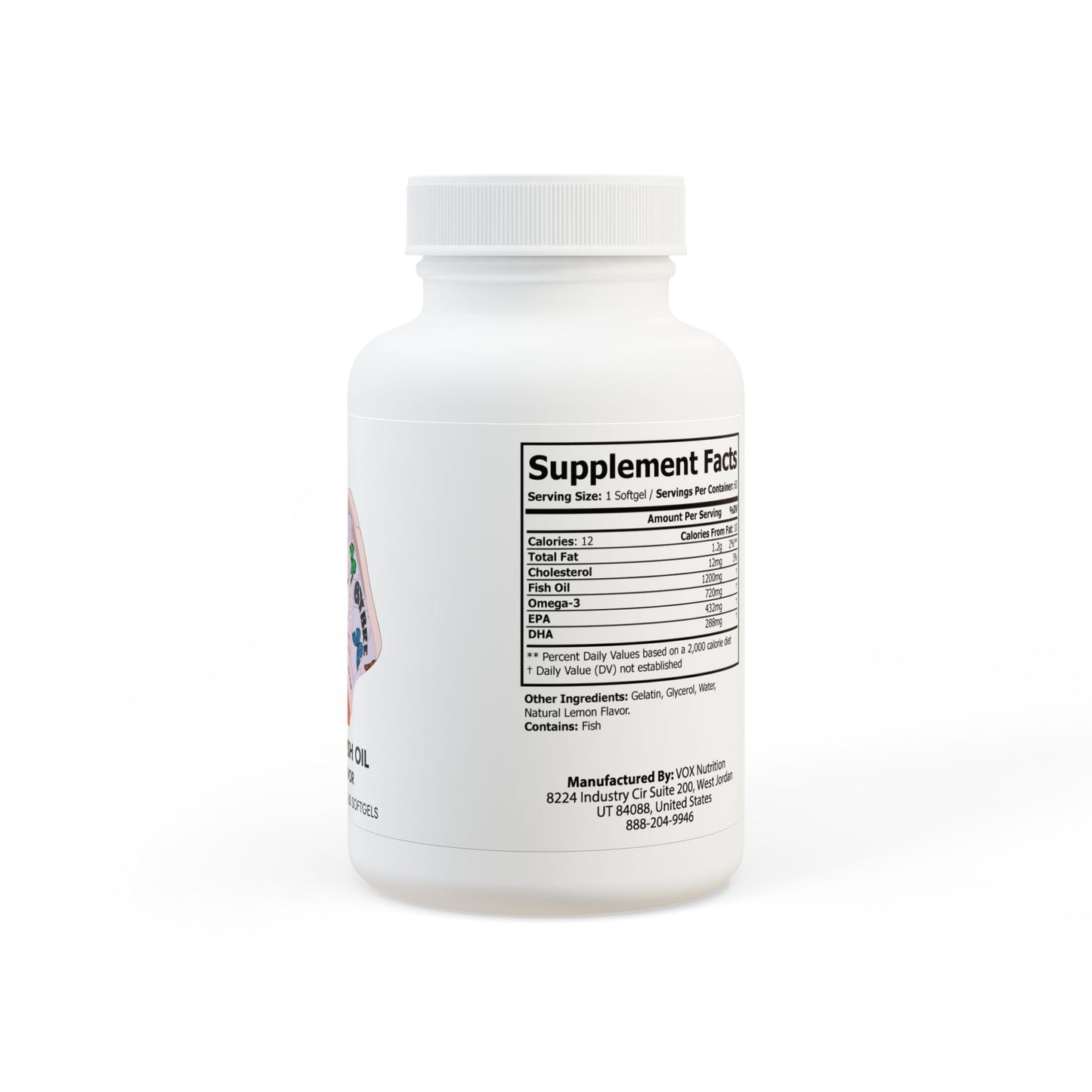 REBRANDs OMEGA 3 FISH OILS