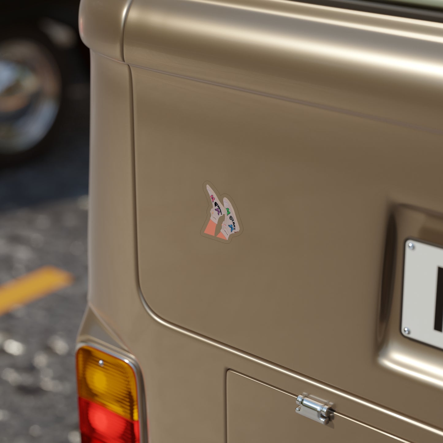 TRANSPARENT LOGO STICKER