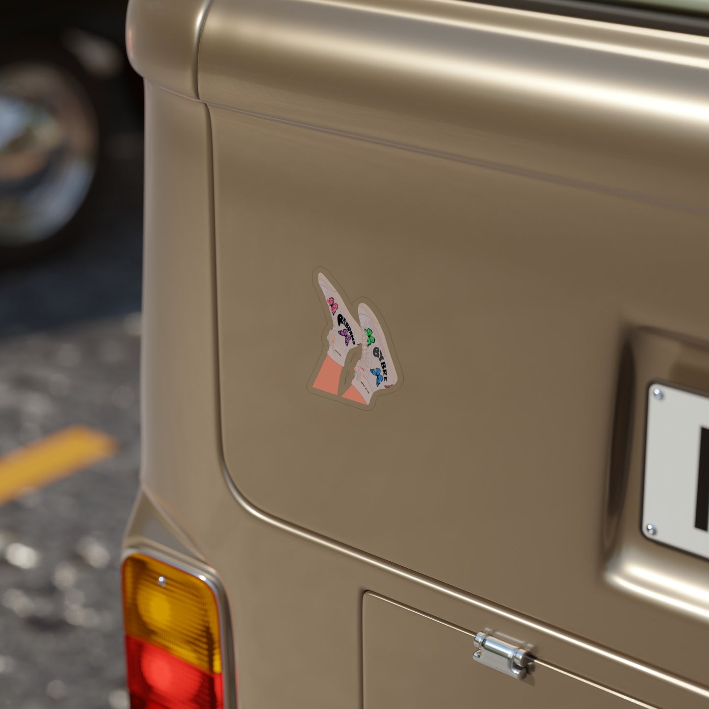 TRANSPARENT LOGO STICKER