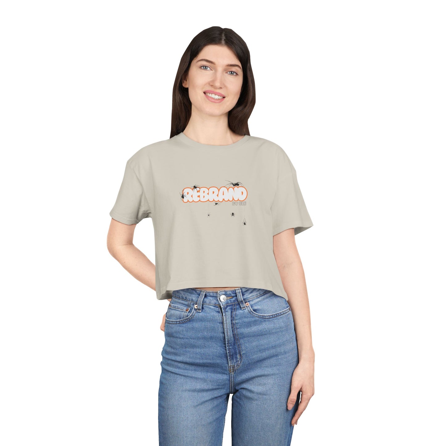 HAUNTED CROPPED TEE