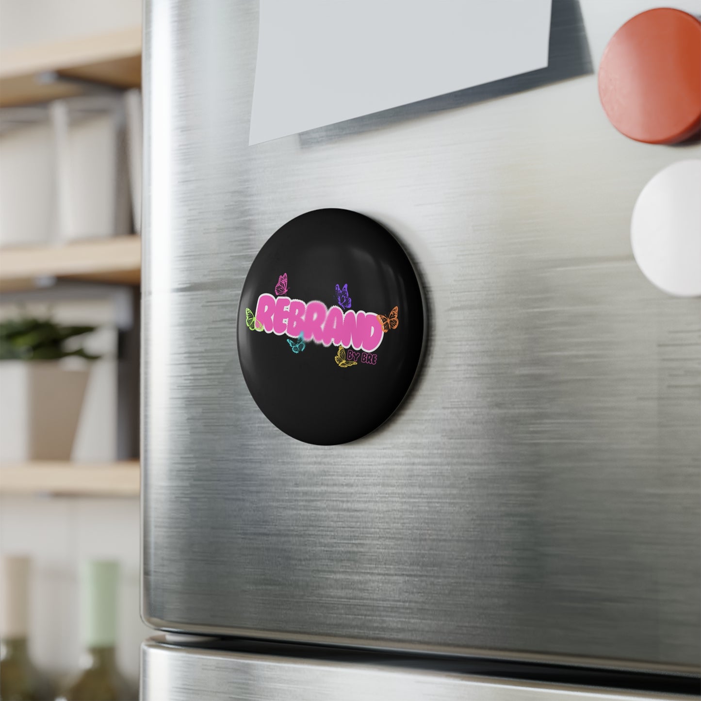 PINK REBRAND MAGNET