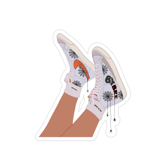 WEBBED STICKER | TRANSPARENT