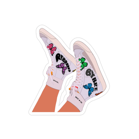 TRANSPARENT LOGO STICKER