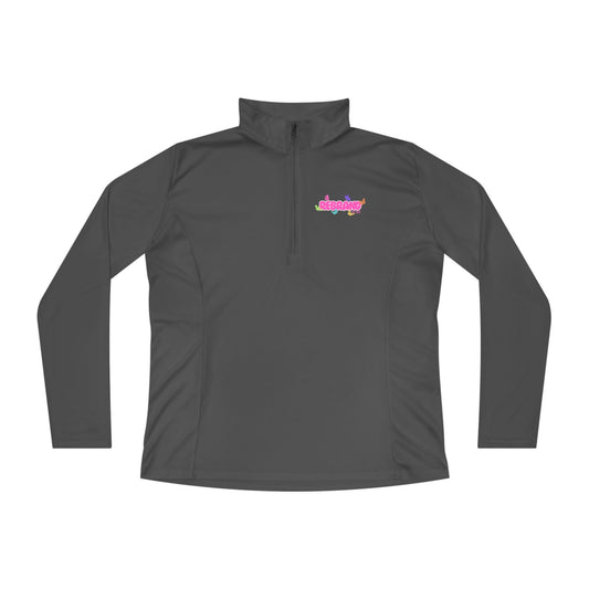SUNSET PINK QUARTER-ZIP