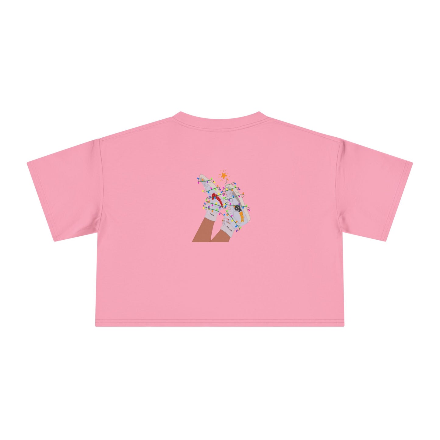 CHRISTMAS COOKIES CROPPED TEE